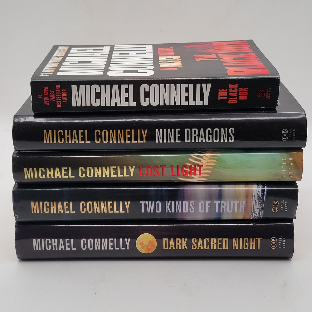 Michael Connelly Harry Bosch 5 Book Lot Hardcover Paperback Mixed‎ Good